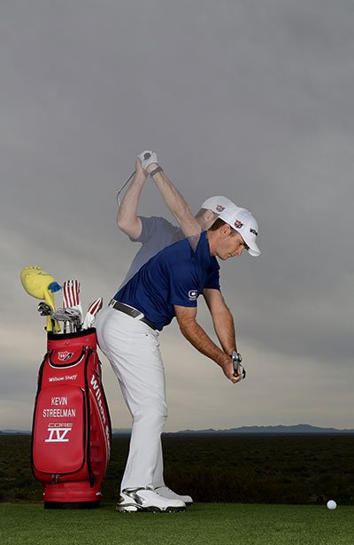 golf underhand throw