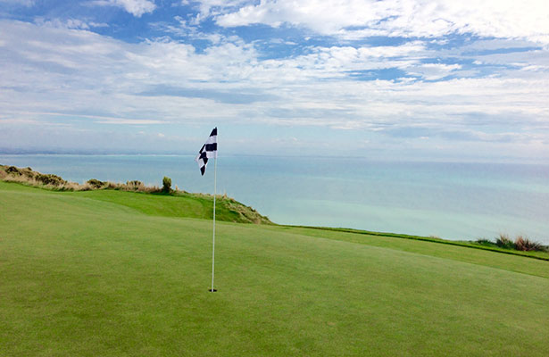 12th Hole at Cape Kidnappers in New Zealand