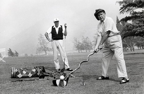 Joe Kirkwood Sr put Australian golf on the map, particularly with his trick shots