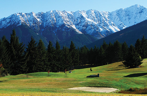 Winter golf in New Zealand... just magical.