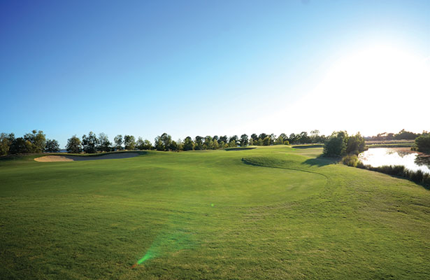 Black Bull Golf Course, designed by Thomson-Perrett, recently opened its second nine in June and has become the must-play layout on the Murray River.