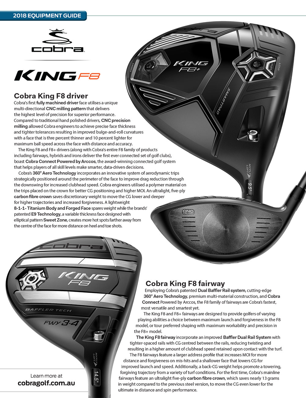 2018 Equipment Guide Australian Golf Digest