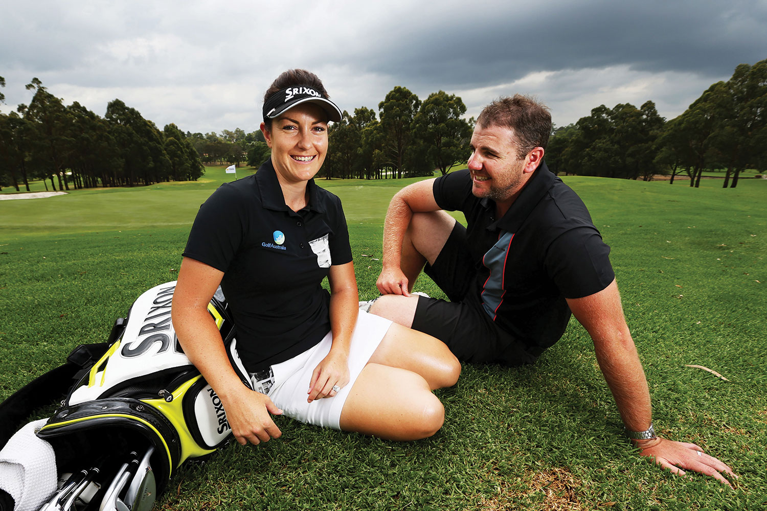 In sickness and in health, in birdies and in bogeys: the Artis duo make a formidable pair.
