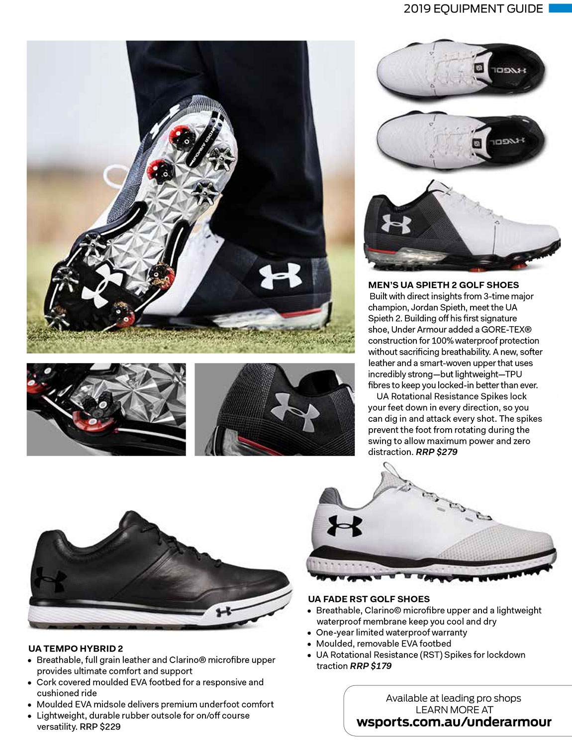 under armour golf shoes australia