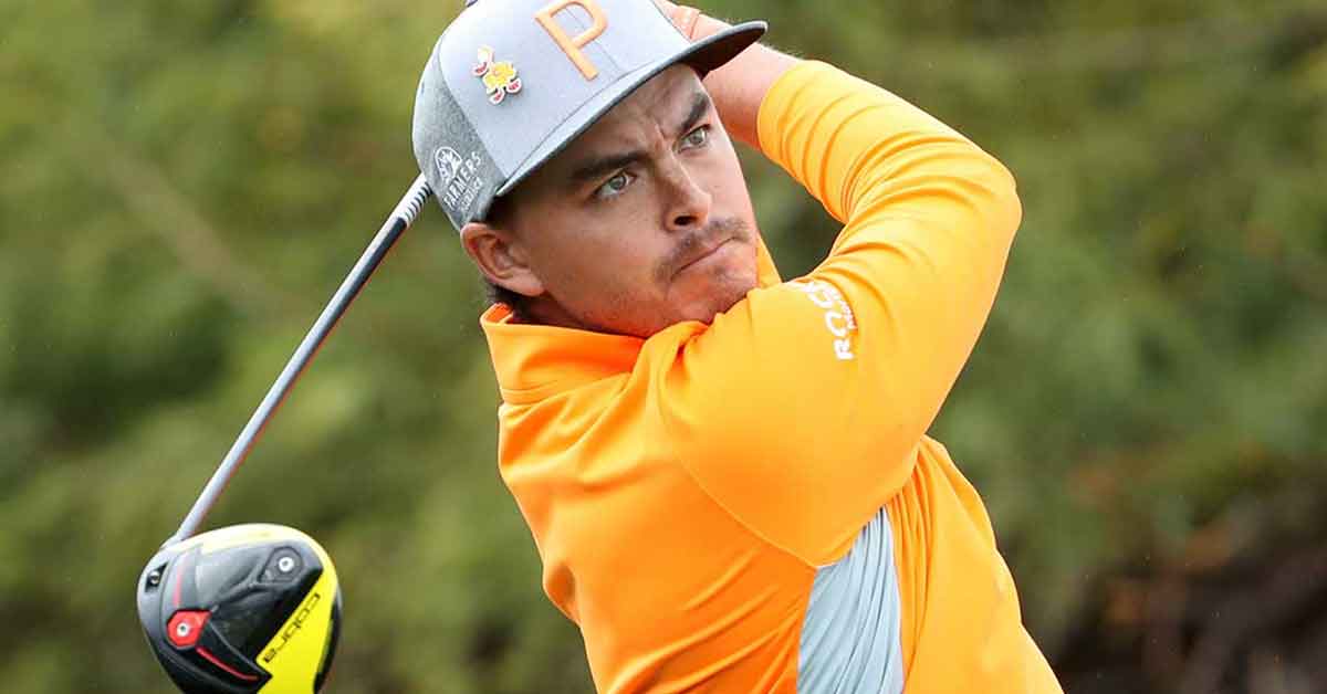 rickie fowler's hat today