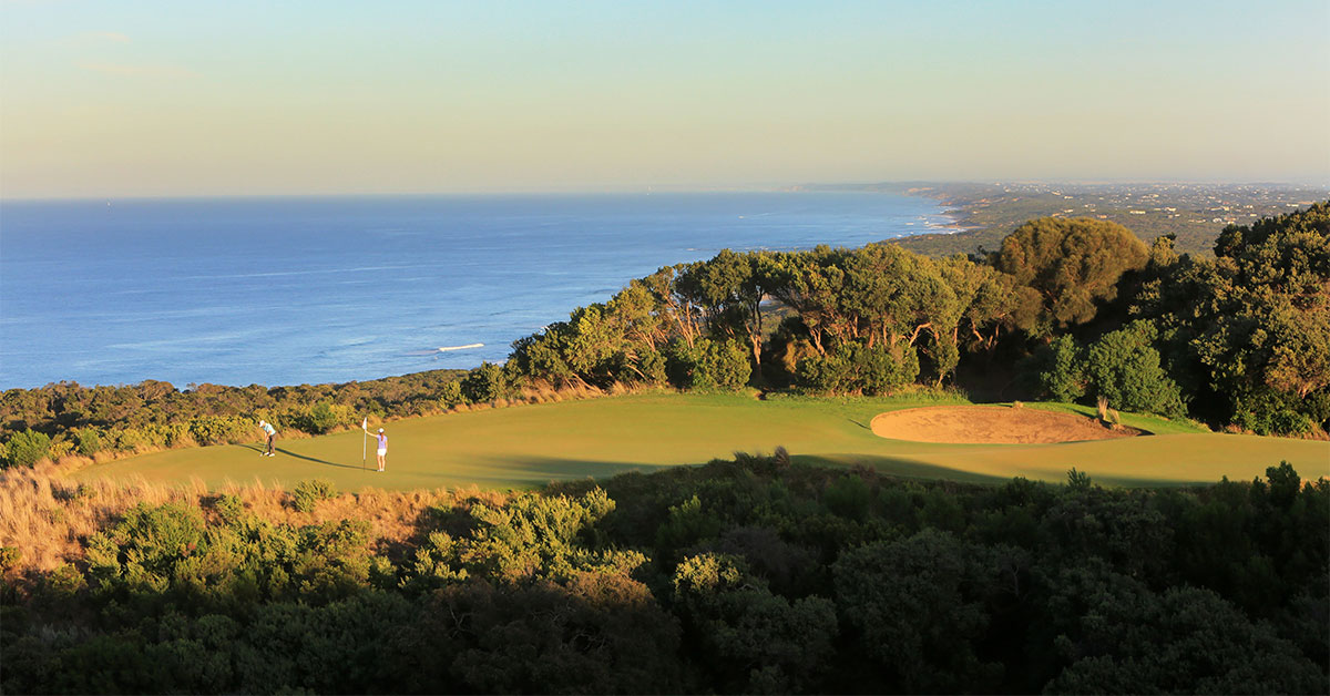 There are few places more appealing in Victoria than The National Golf Club on the Mornington Peninsula.