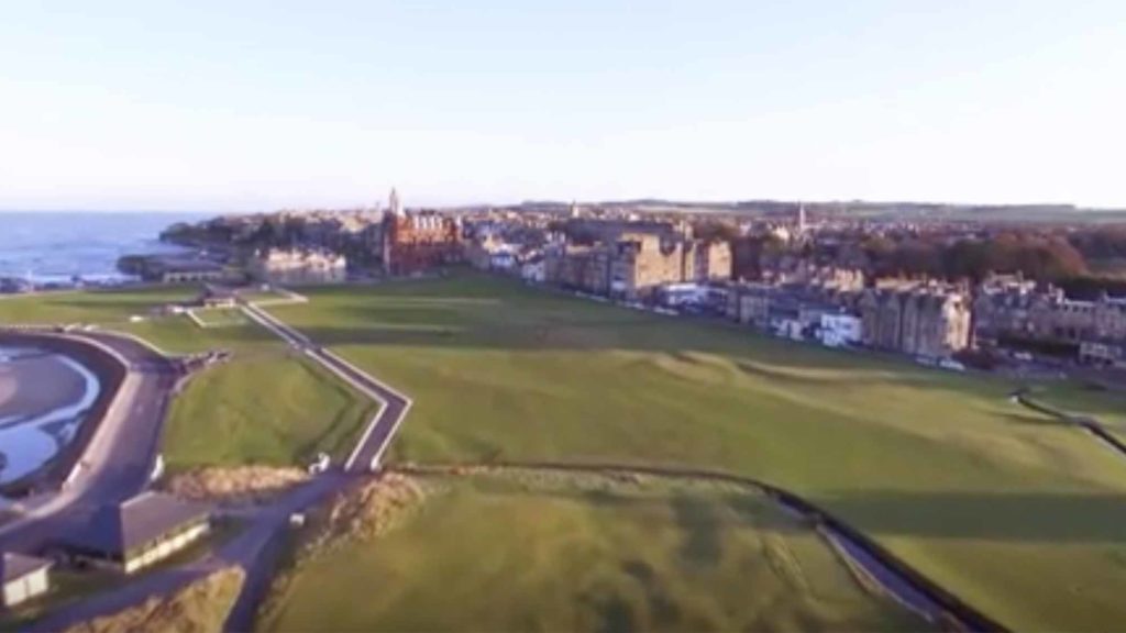 Playing The Old Course in reverse
