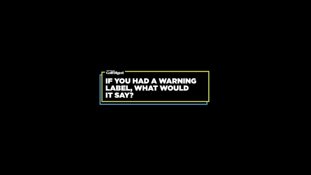 Off Course with LIV Golf: If you had a warning label, what would it say?