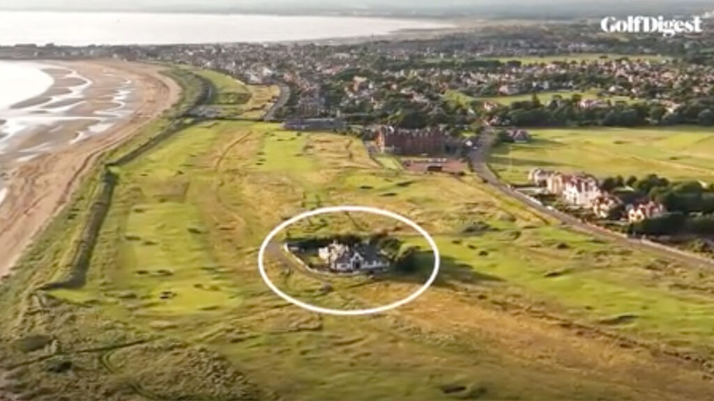 Why There’s a House in the Middle of Royal Troon Golf Club