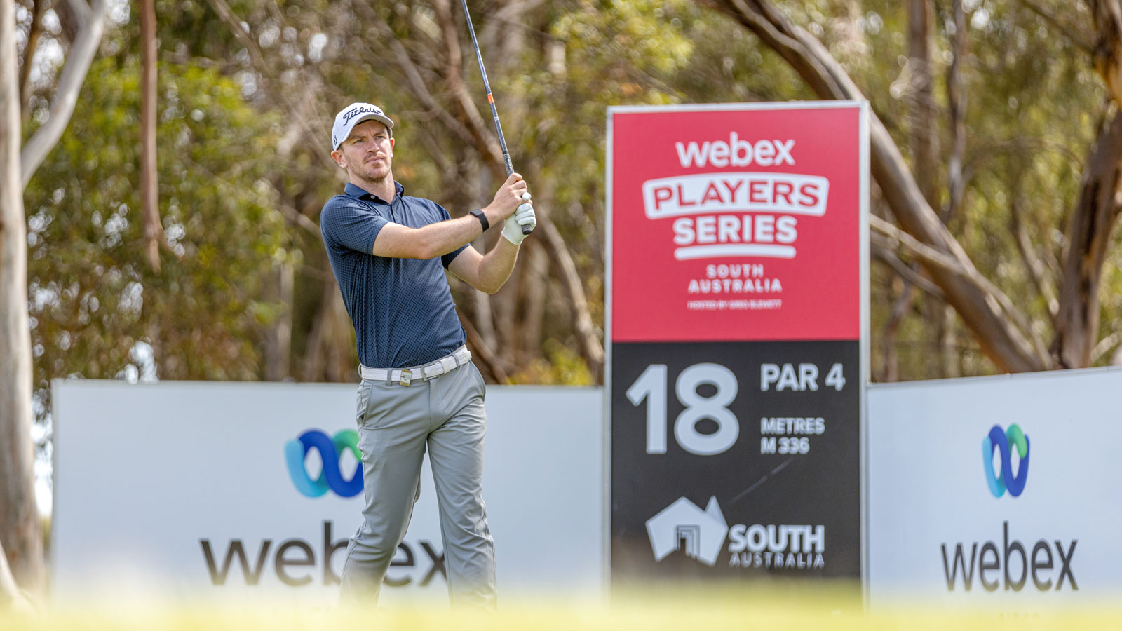 Kiwi coleaders at Webex Players Series South Australia Australian