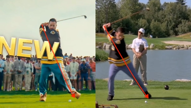 The Happy Gilmore 2 Trailer just dropped! Let’s analyze his golf swing