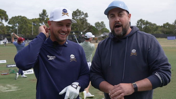 Can our man take down the US Open champ in a 'shortest drive' contest?