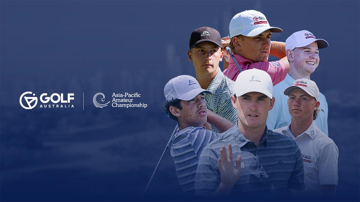Australian team announced for the Asia-Pacific Amateur Championship in Dubai