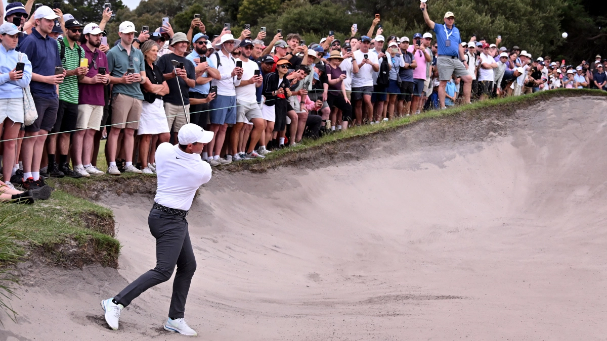 Australian Open: It’s back! Bumper crowds welcome Rory McIlroy, home stars at Royal Melbourne