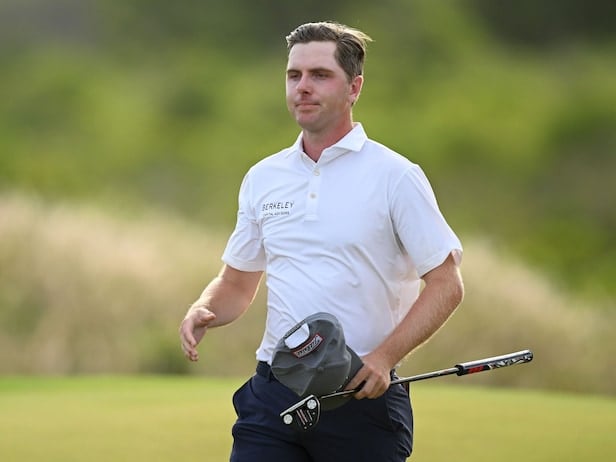 Tour player traveled 10,000 miles for a shot at making the Masters, and he might just pull it off