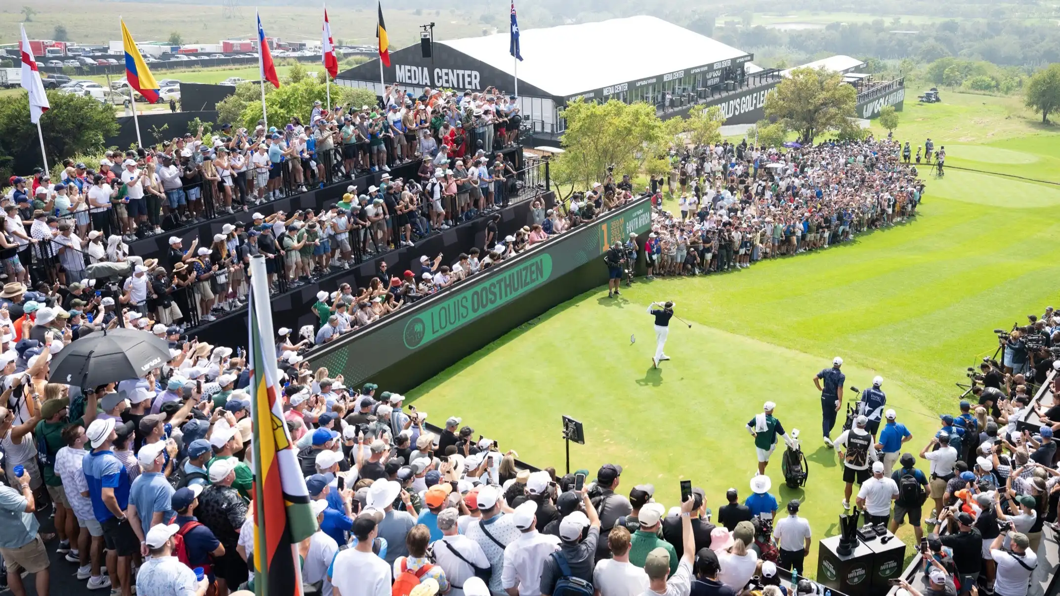 'The pinnacle of my career': Local heroes deliver on Day 1 at LIV Golf South Africa