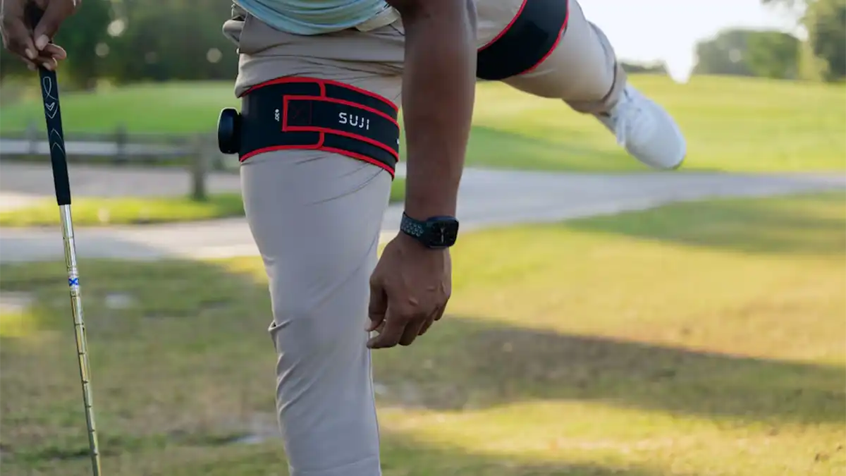 Healthy golfer: Pressure points