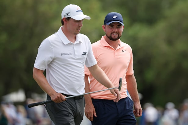 Red-hot Fitzpatrick brothers shoot 57 and can pull off this tour first with a Zurich win