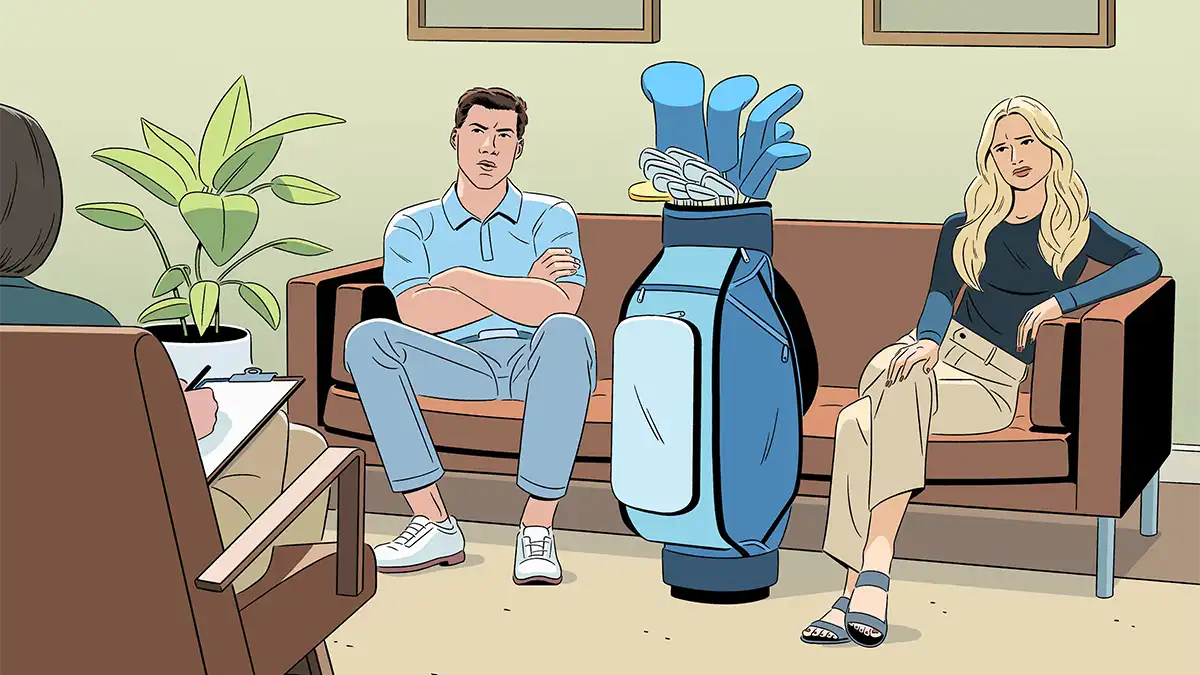 Undercover pro: Why pro golf is full of bad marriages