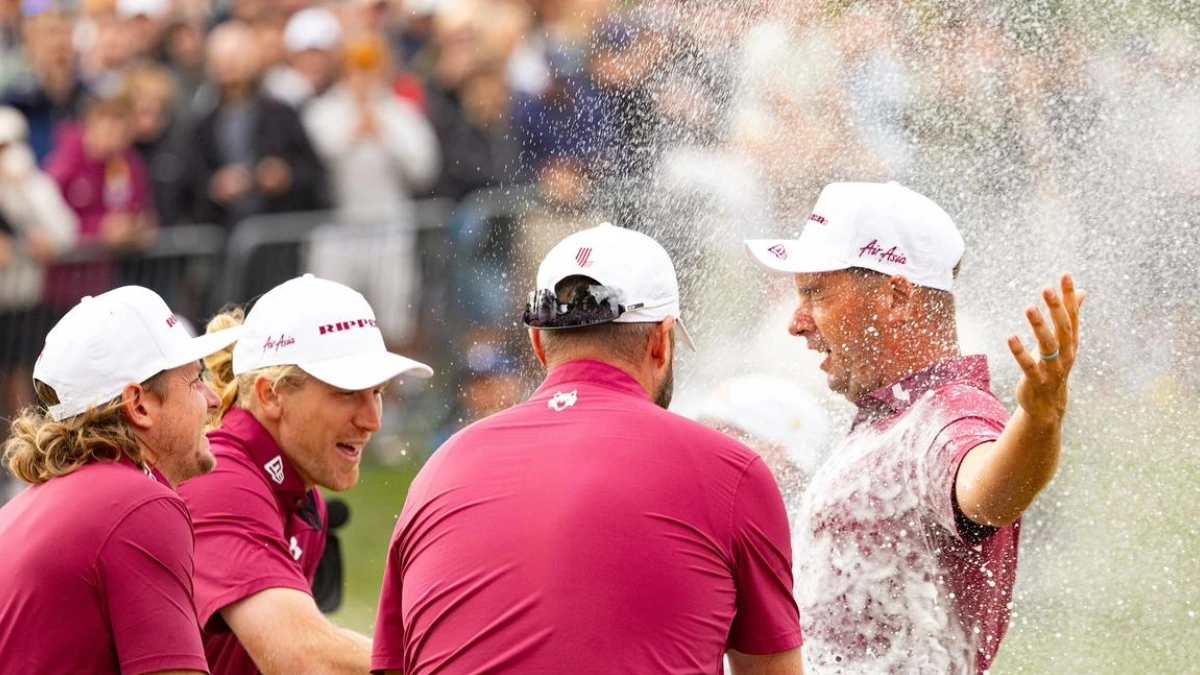 Lucas Herbert rips ups record book with LIV UK victory