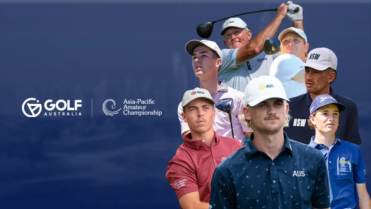 Australian contingent named for Asia-Pacific Amateur Championship